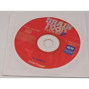 Brain Food Games 2 - Trivial Pursuit - Vintage PC CD-ROM Windows 95 Game